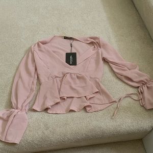Pink blouse